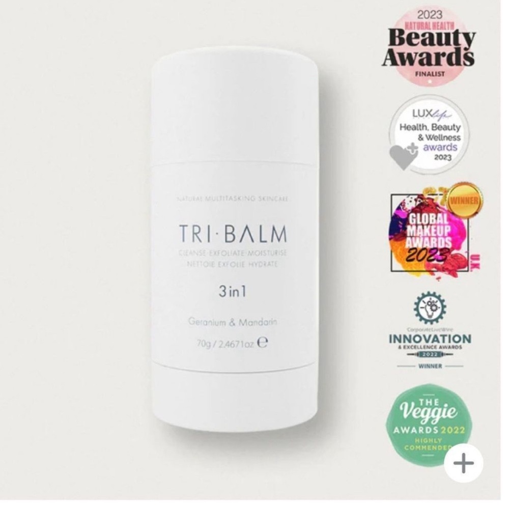 Formulae Prescott Tri-Balm 3 in 1 Cleansing Balm cleanse, exfoliate, moisturize